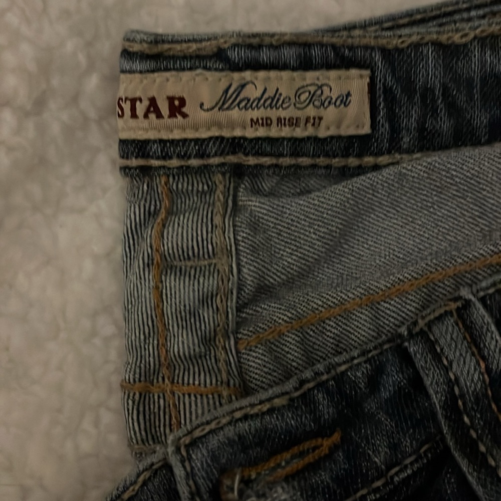 Big Star Maddie boot mid ride fit jeans- 27 L - Picture 3 of 4